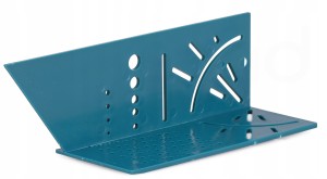 KĄTOWNIK ALUMINIOWY 45/90° STOLARSKI JAPOŃSKI 3D