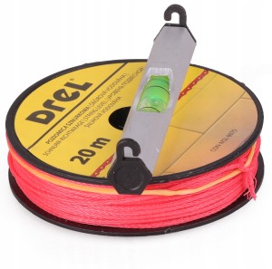 POZIOMNICA SZNURKOWA LIBELKA 75 mm + SZNUREK 20 m