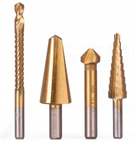 ROZWIERTAK FREZOWIERTŁO WIERTŁO STOPNIOWE ZESTAW