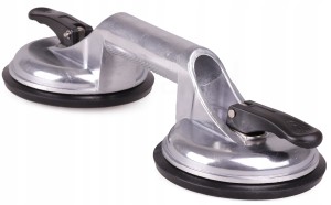 UCHWYT przyssawka SZYB SZKŁA ALUMINIOWA podwójna