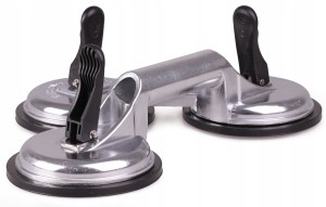 UCHWYT przyssawka PRZENOSZENIA SZYB SZKŁA potrójna