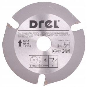 TARCZA CIĘCIA SZLIFOWANIA DREWNA SZLIFIERKĘ 125 mm