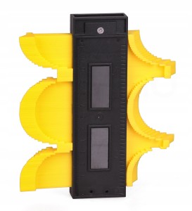 WZORNIK KSZTAŁTÓW PROFILI KONTURÓW SZABLON 125 mm