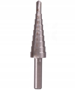 WIERTŁO STOPNIOWE STOŻKOWE CHOINKA METALU HSS 4-12