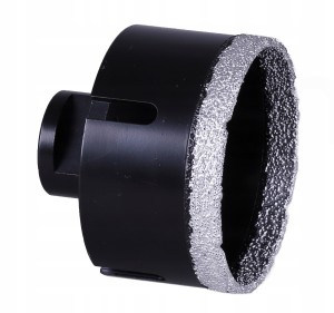 OTWORNICA DIAMENTOWA 72mm KORONKA GRESU SZLIFIERKĘ