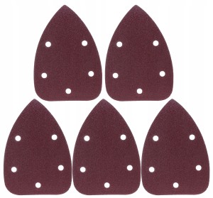 PAPIER ŚCIERNY DELTA 98x140 RZEP SZLIFIERKI P80 x5