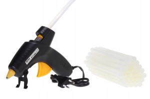PISTOLET DO KLEJU na gorąco 80W +2m kleju 11 mm.