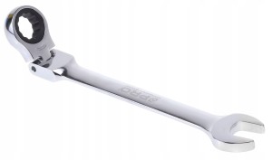 KLUCZ PŁASKO-OCZKOWY 13mm GRZECHOTKĄ PRZEGUBEM PRO