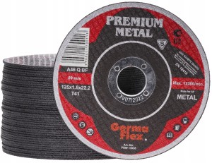 TARCZA szlifierkę cięcia METALU 115 x 1.6 x 22.2