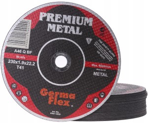 TARCZA szlifierkę cięcia METALU 230 x 1.9 x 22.2