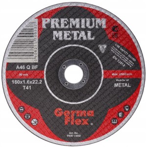 TARCZA szlifierkę cięcia METALU 180 x 1.6 x 22.2