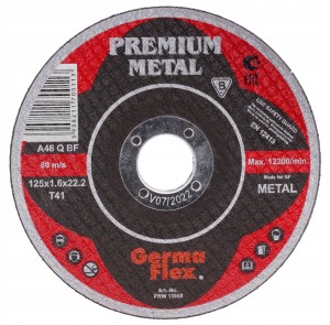 TARCZA szlifierkę cięcia METALU 125 x 1.0 x 22.2