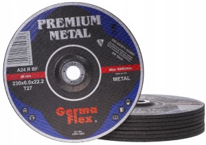 TARCZA szlifierkę cięcia METALU 230 x 6.0 x 22.2