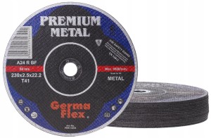 TARCZA szlifierkę cięcia METALU 230 x 3.0 x 22.2