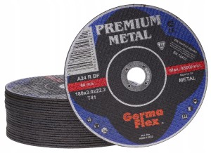 TARCZA szlifierkę cięcia METALU 180 x 3.0 x 22.2