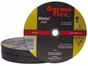 TARCZA cięcia METALU stali INOX 230 x 1.9 x 22.2