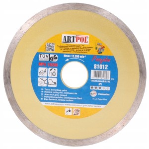 TARCZA DIAMENTOWA 125x22 KLINKIERU PŁYTEK TERAKOTY