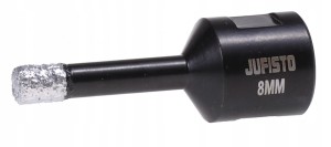 OTWORNICA DIAMENT 8mm KORONKA GRESU SZLIFIERKĘ M14