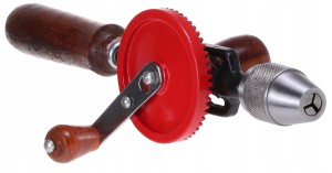 WIERTARKA RĘCZNA NA KORBKĘ PRZEKŁADNIA WIERTŁA 2-8