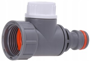 PRZYŁĄCZE NA KRAN Z ZAWOREM ZŁĄCZKA OGRODOWA WĄŻ