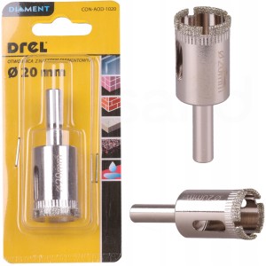 OTWORNICA DIAMENTOWA 20 mm KORONKA DO GRESU PŁYTEK