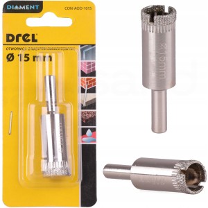 OTWORNICA DIAMENTOWA 15 mm KORONKA DO GRESU PŁYTEK