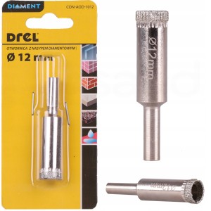 OTWORNICA DIAMENTOWA 12 mm KORONKA DO GRESU PŁYTEK