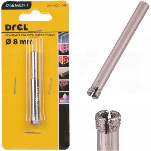 OTWORNICA DIAMENTOWA 8 mm KORONKA DO GRESU PŁYTEK