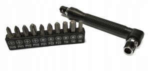 WKRĘTAK BITÓW 1/4 UCHWYT KĄTOWY KOŃCÓWKI POKRĘTŁO