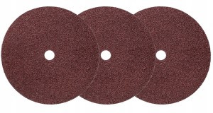 PAPIER ŚCIERNY KRĄŻEK NA FIBRE 235mm. P36. 3szt