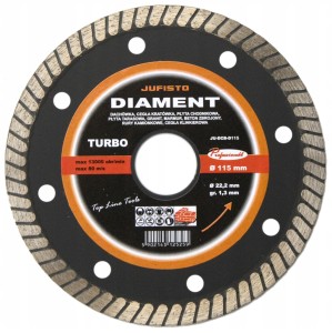 TARCZA DIAMENTOWA 115x22,2 DACHÓWKI, CEGŁY, BETONU