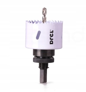 KORONKA 68mm BIMETAL otwornica wycinak + WIERTŁO