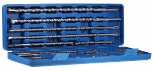 KOMPLET WIERTEŁ BETONU 5-20 SDS PLUS 20sz +WALIZKA