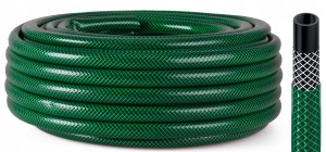 WĄŻ OGRODOWY 1/2, 50m OGRODNICZY ZBROJONY ZIELONY