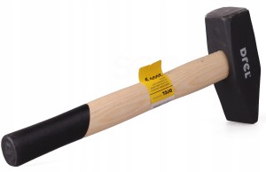 MŁOTEK MŁOT ŚLUSARSKI 2 kg KUCIA WBIJANIA SOLIDNY