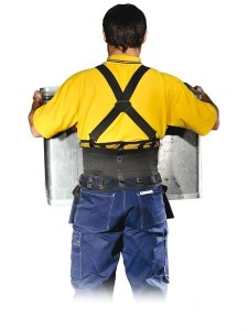 PAS ANTYPRZECIĄŻENIOWY SZELKI DO PODNOSZENIA PLECY