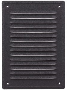 KRATKA WENTYLACYJNA METALOWA Z SIATKĄ 14x21 GRAFIT