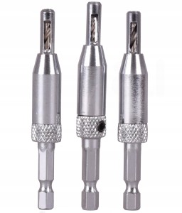 WIERTŁA CENTRUJĄCE SAMOCENTRUJĄCE DO DREWNA 3 szt