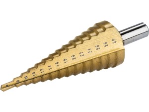 WIERTŁO STOPNIOWE STOŻKOWE METALU BLACHY HSS 4-30