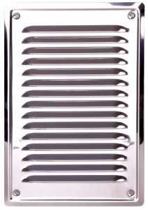 KRATKA WENTYLACYJNA Z SIATKĄ 14x21 CM NIERDZEWNA