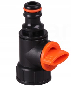 PRZYŁĄCZE Z ZAWOREM GW 3/4" NA KRAN ZŁĄCZKA