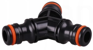 TRÓJNIK ŁĄCZNIK ZŁĄCZE SZYBKOZŁĄCZKA WĄŻ OGRODOWY