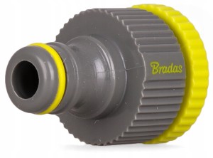 PRZYŁĄCZE ADAPTER NA KRAN 3/4 Z REDUKCJĄ 1/2 CALA