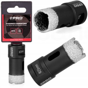 OTWORNICA DIAMENTOWA 25mm WIERTŁO GRESU SZLIFIERKĘ