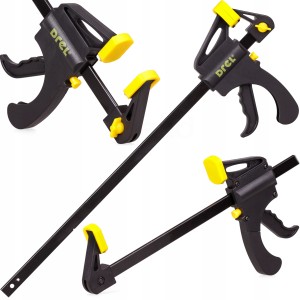 ŚCISK STOLARSKI SZYBKOZACISKOWY JEDNORĘCZNY 750 mm