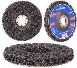 WŁÓKNINA TARCZA DO USUWANIA RDZY WŁOSY MURZYNA 125