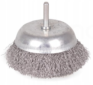 SZCZOTKA DRUCIANA CZOŁOWA TRZPIEŃ WIERTARKĘ 50mm