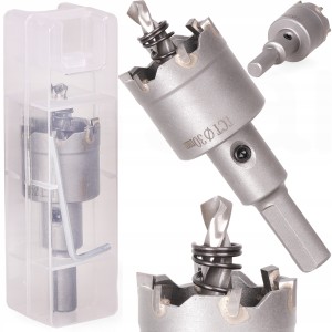 OTWORNICA WIDIOWA KORONKA DO METALU DREWNA 30 MM