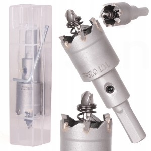 OTWORNICA WIDIOWA KORONKA DO METALU DREWNA 25 MM