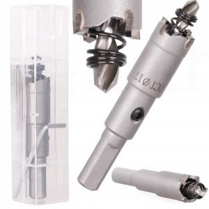 OTWORNICA WIDIOWA KORONKA DO METALU DREWNA 17 MM